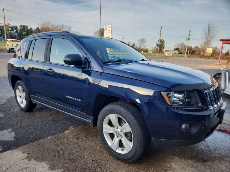 2015 Jeep Compass for sale at Alex Bay Rental Car and Truck Sales in Alexandria Bay NY