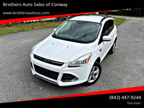 2016 Ford Escape for sale at Brothers Auto Sales of Conway in Conway SC