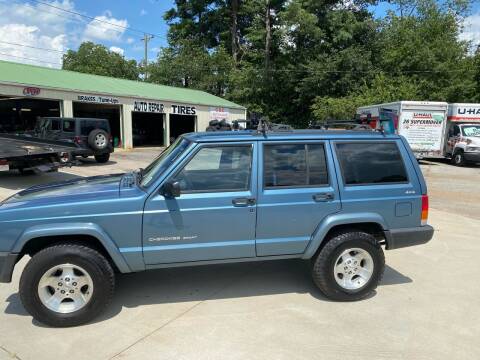 1999 Jeep Cherokee for sale at C & C Auto Sales & Service Inc in Lyman SC