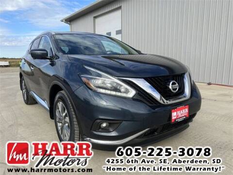 2018 Nissan Murano for sale at Harr's Redfield Ford in Redfield SD