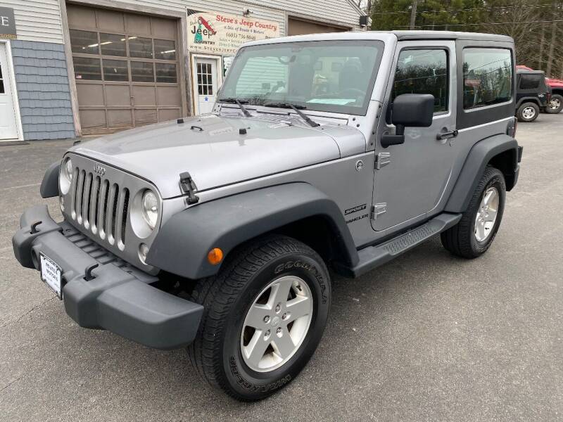 2014 Jeep Wrangler for sale at Route 4 Motors INC in Epsom NH