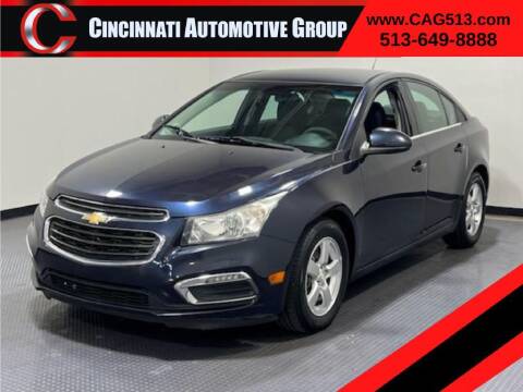 2015 Chevrolet Cruze for sale at Cincinnati Automotive Group in Lebanon OH