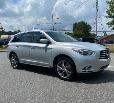 2014 Infiniti QX60 for sale at B & C AUTOMOTIVE SALES in Lincolnton NC