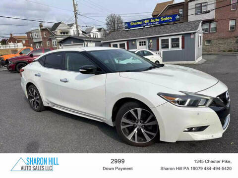 2018 Nissan Maxima for sale at Sharon Hill Auto Sales LLC in Sharon Hill PA