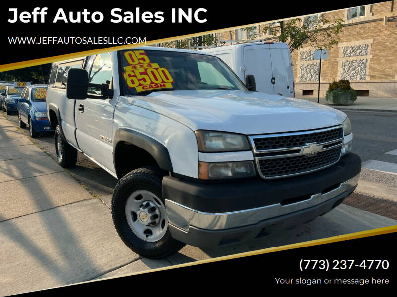 2005 Chevrolet Silverado 2500HD for sale at Jeff Auto Sales INC in Chicago IL