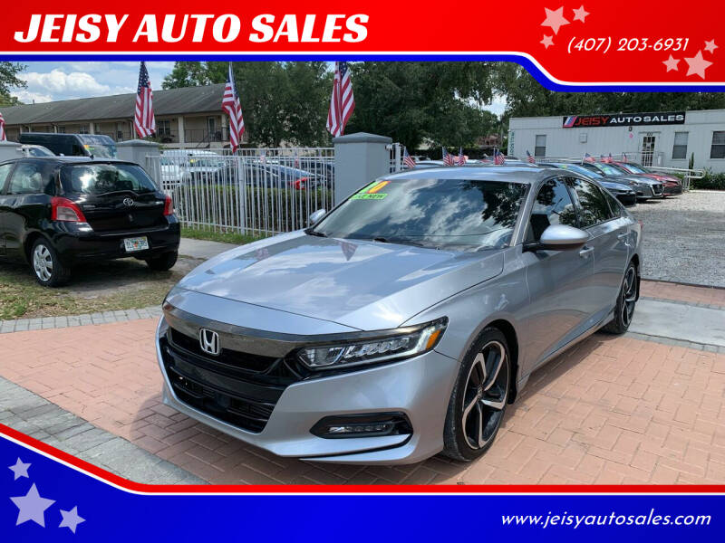 2020 Honda Accord for sale at JEISY AUTO SALES in Orlando FL