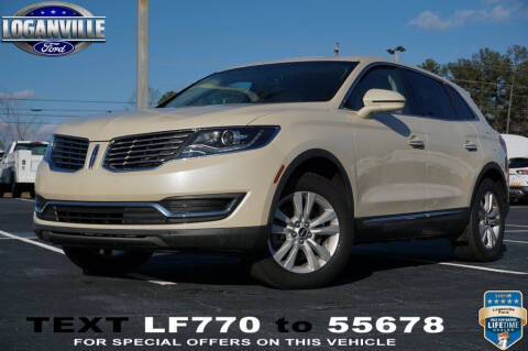 2018 Lincoln MKX for sale at Loganville Quick Lane and Tire Center in Loganville GA