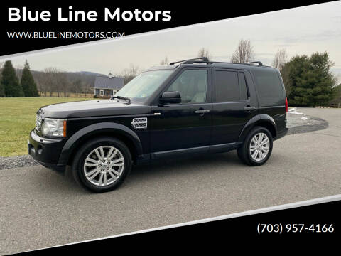 2012 Land Rover LR4 for sale at Blue Line Motors in Winchester VA