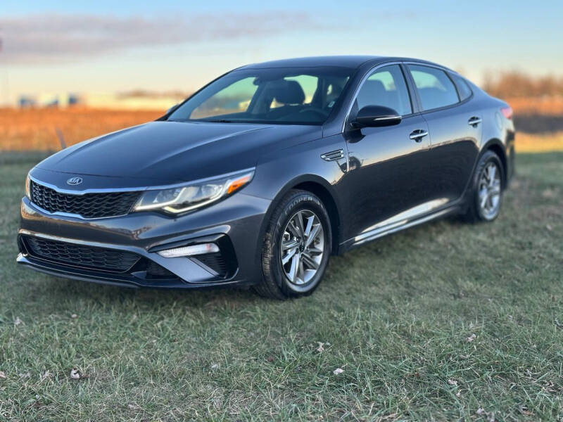 Used 2019 Kia Optima LX with VIN 5XXGT4L31KG282587 for sale in Daleville, IN