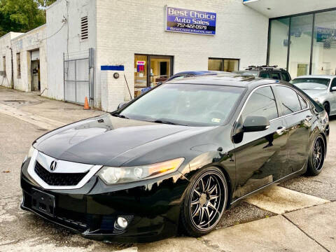 2010 Acura TSX for sale at Best Choice Auto Sales in Virginia Beach VA