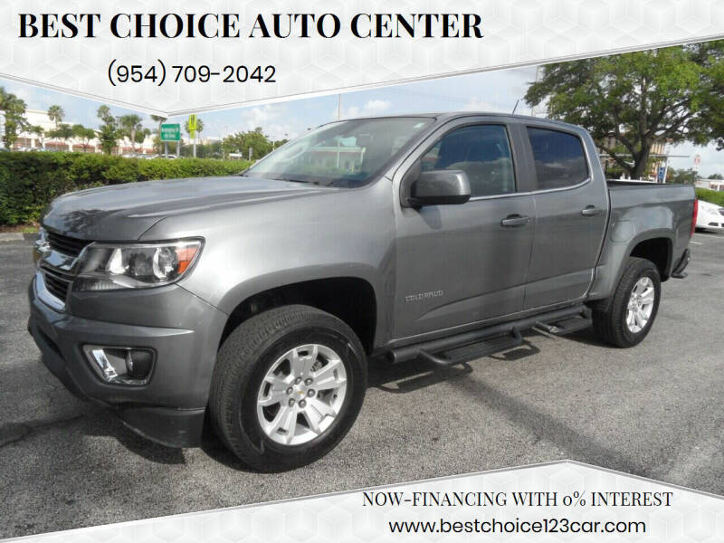 2018 Chevrolet Colorado for sale at Best Choice Auto Center in Hollywood FL