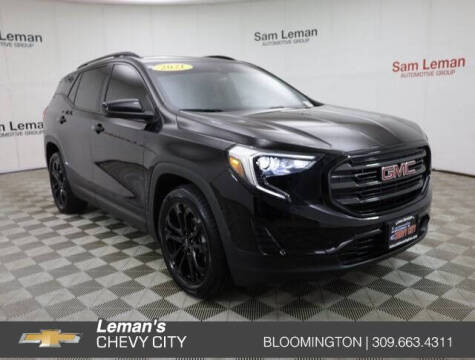 2021 GMC Terrain for sale at Leman's Chevy City in Bloomington IL