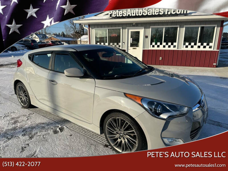 2013 Hyundai Veloster for sale at PETE'S AUTO SALES LLC - Middletown in Middletown OH