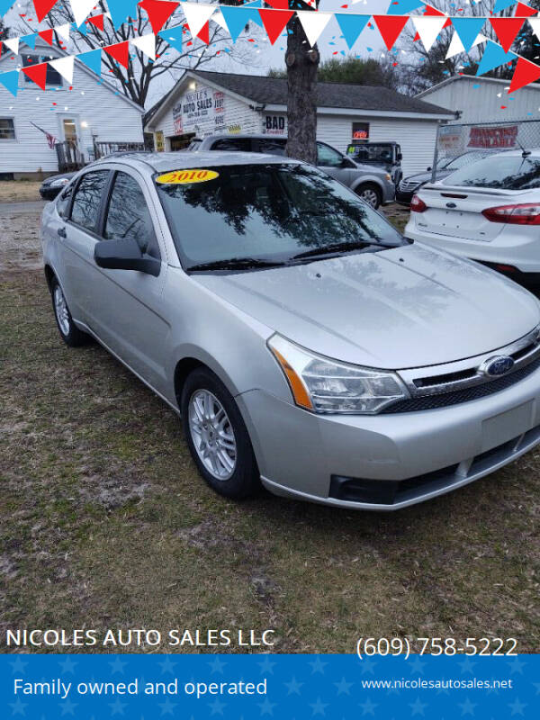 2010 Ford Focus for sale at NICOLES AUTO SALES LLC in Cream Ridge NJ