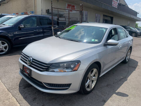 2012 Volkswagen Passat for sale at Six Brothers Mega Lot in Youngstown OH