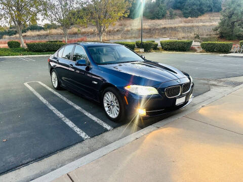 2013 BMW 5 Series for sale at CONCORD MOTORS in Concord CA