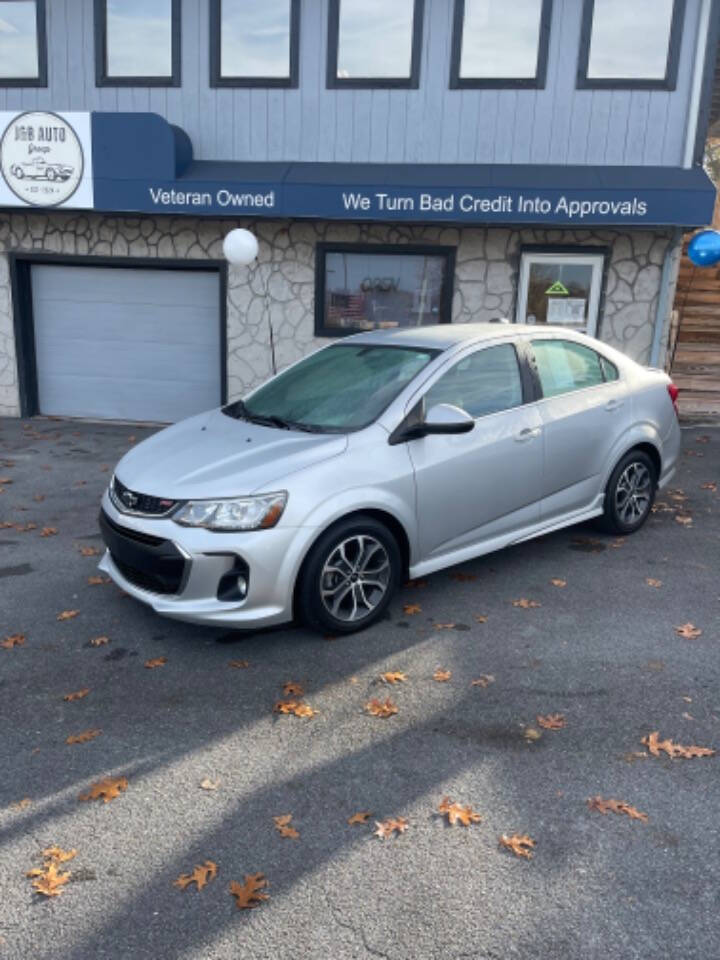 2020 Chevrolet Sonic for sale at J&B Auto Group in Bristol, TN