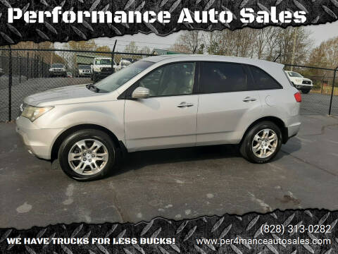 2008 Acura MDX for sale at Performance Auto Sales in Hickory NC