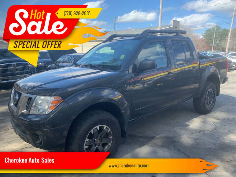 2014 Nissan Frontier for sale at Cherokee Auto Sales in Acworth GA