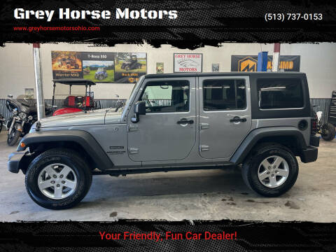 2015 Jeep Wrangler Unlimited for sale at Grey Horse Motors in Hamilton OH
