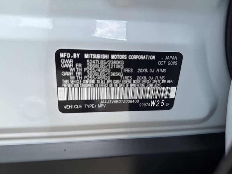 2026 Mitsubishi Outlander SE