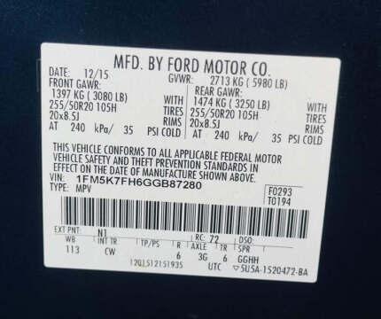 2016 Ford Explorer Limited