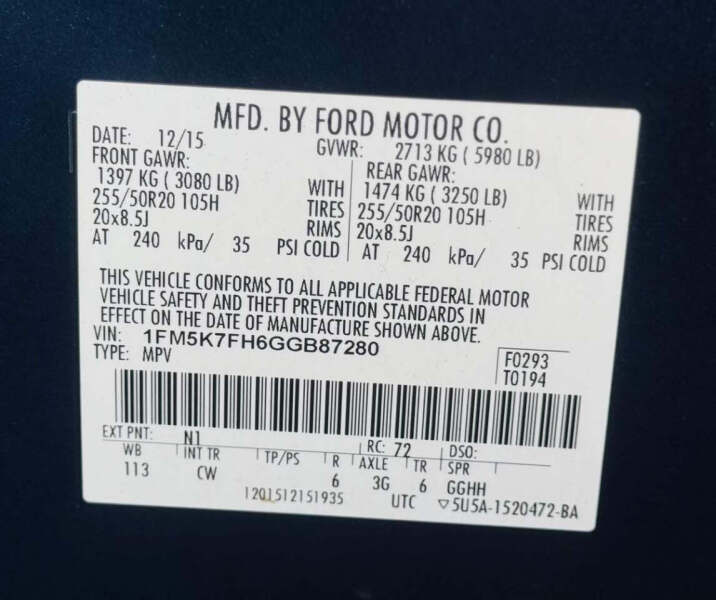 2016 Ford Explorer Limited