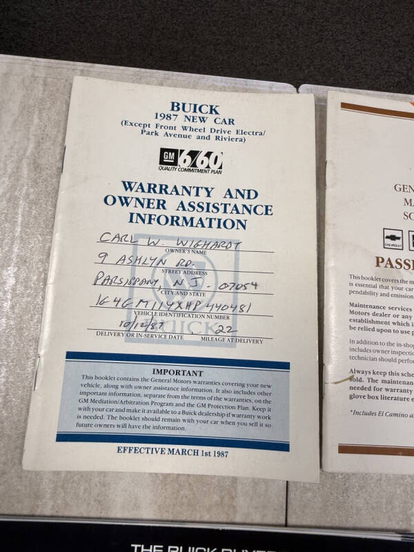 1987 Buick Regal Limited