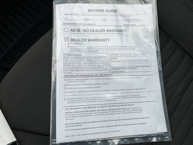 2021 Ford Explorer XLT
