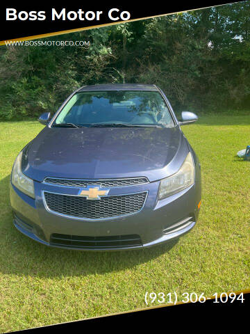 2013 Chevrolet Cruze for sale at Boss Motor Co in Hohenwald TN