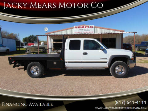 2002 Chevrolet Silverado 2500HD for sale at Jacky Mears Motor Co in Cleburne TX
