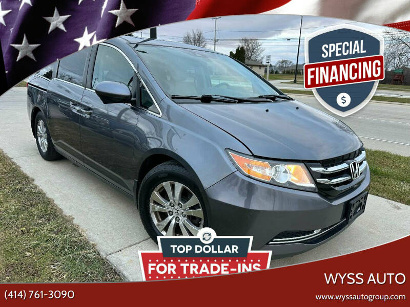 2014 Honda Odyssey for sale at Wyss Auto in Oak Creek WI