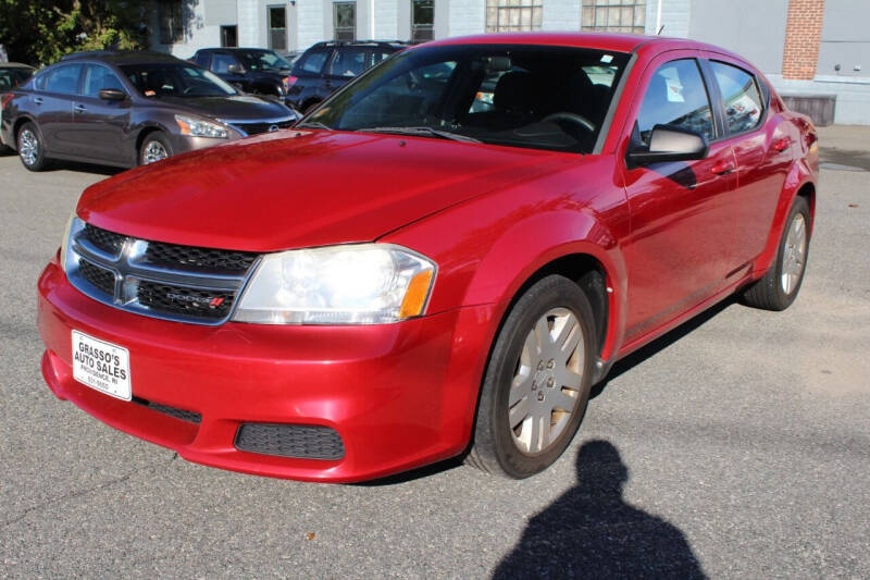 2013 Dodge Avenger for sale at Grasso's Auto Sales in Providence RI