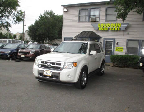 2012 Ford Escape for sale at Loudoun Used Cars in Leesburg VA