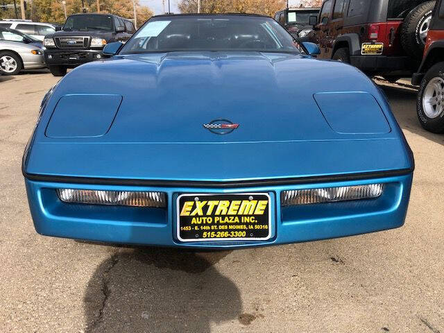 1989 Chevrolet Corvette for sale at Extreme Auto Plaza in Des Moines, IA