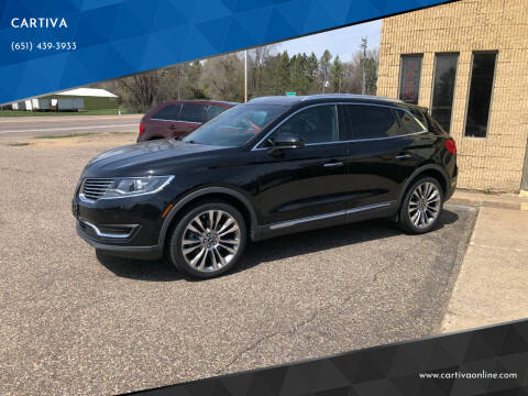2018 Lincoln MKX for sale at CARTIVA in Stillwater MN