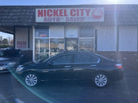 2013 Honda Accord for sale at NICKEL CITY AUTO SALES in Lockport NY