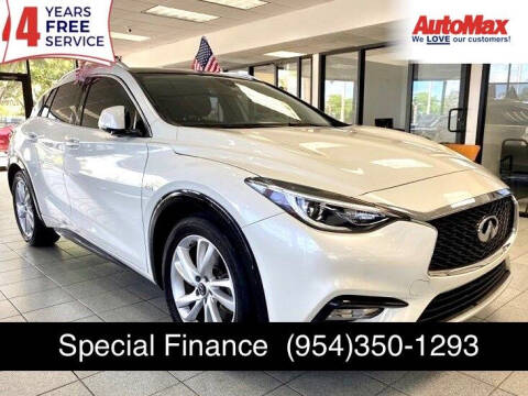 2017 Infiniti QX30 for sale at Auto Max in Hollywood FL