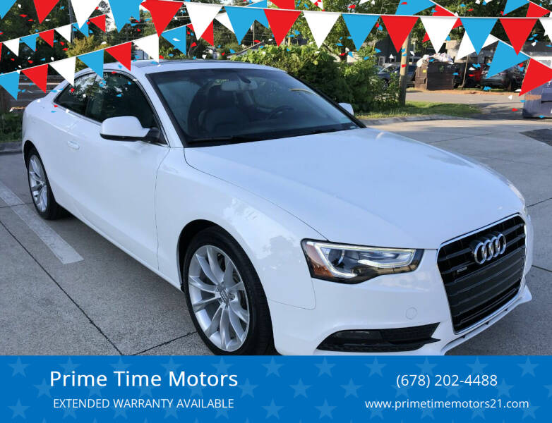 2013 Audi A5 for sale at Prime Time Motors in Marietta GA