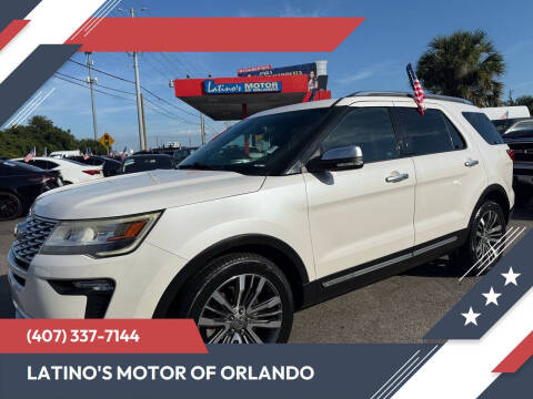 2018 Ford Explorer Platinum