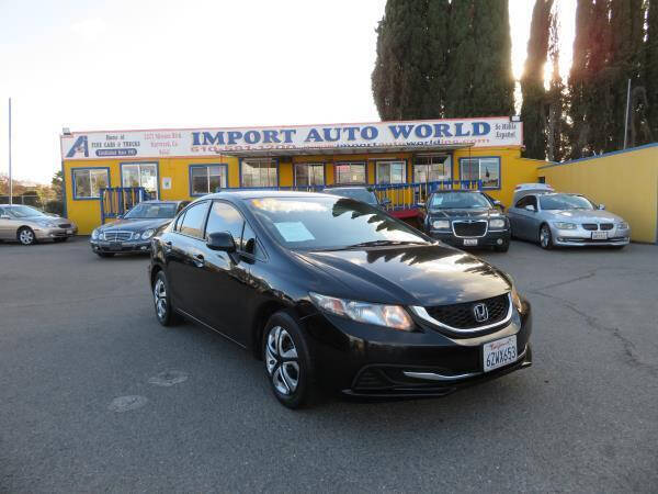 2013 Honda Civic for sale at Import Auto World in Hayward CA