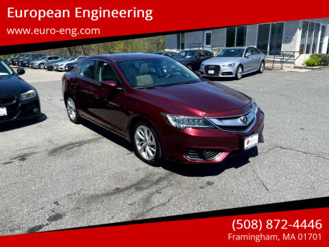 2016 Acura ILX for sale at European Engineering in Framingham MA