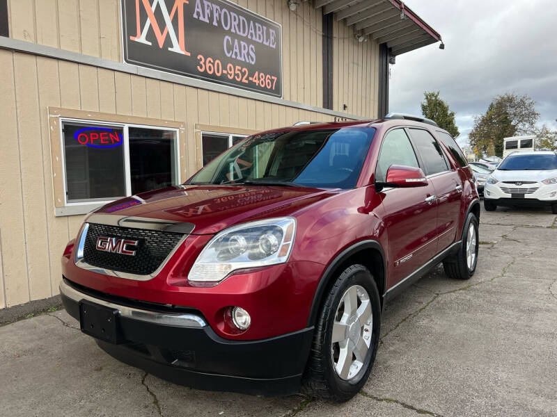 2007 GMC Acadia for sale at M & A Affordable Cars in Vancouver WA