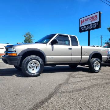 2002 Chevrolet S-10 for sale at Hayden Cars in Coeur D Alene ID