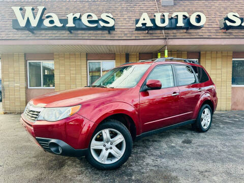 2010 Subaru Forester for sale at Wares Auto Sales INC in Traverse City MI