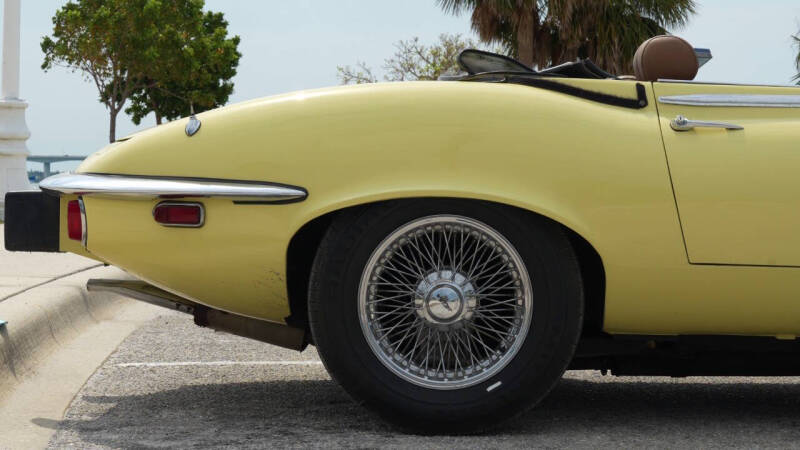 1974 Jaguar E-Type 5.3L V12 for sale at Thoroughbred Motors in Sarasota FL