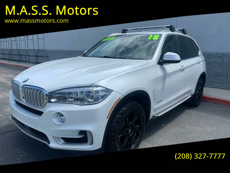 2018 BMW X5 for sale at M.A.S.S. Motors in Boise ID