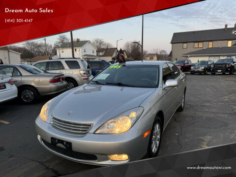 2002 Lexus ES 300 for sale at Dream Auto Sales in South Milwaukee WI