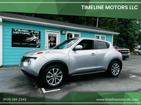 2012 Nissan JUKE for sale at Timeline Motors LLC in Clayton NC