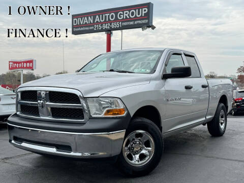 2012 RAM 1500 for sale at Divan Auto Group in Feasterville Trevose PA
